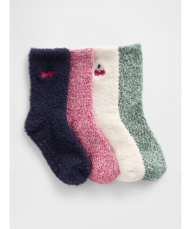 あったかソックス 4足セット (幼児・ベビー)