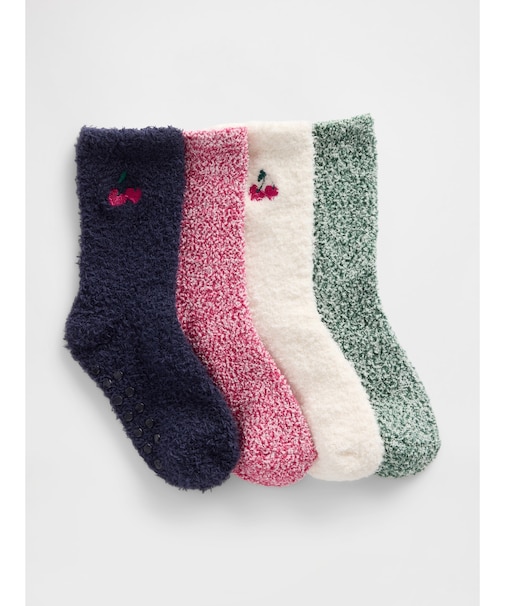 あったかソックス 4足セット (幼児・ベビー)