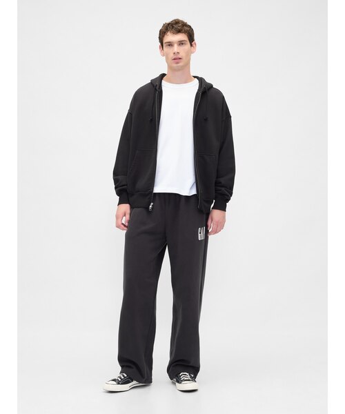 ヴィンテージソフト GAPロゴ バギー スウェットパンツ｜ギャップの通販