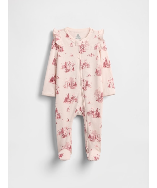 はじめてのお気に入り 足つき カバーオール (ベビー)