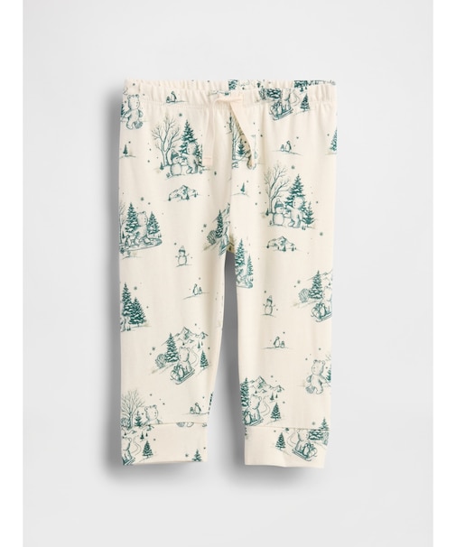 はじめてのお気に入り オーガニックコットン プルオンパンツ (ベビー)