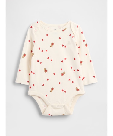 はじめてのお気に入り オーガニックコットン100% ボディスーツ (ベビー)