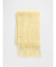 ブラッシュド フリンジ マフラー