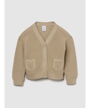 くまさんポケット カーディガン セーター (ベビー)