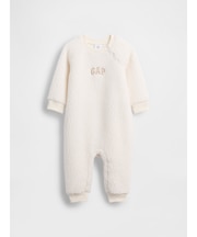 GAPロゴ ボア カバーオール (ベビー)