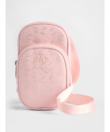 リボン GAPロゴ クロスボディバッグ (キッズ)
