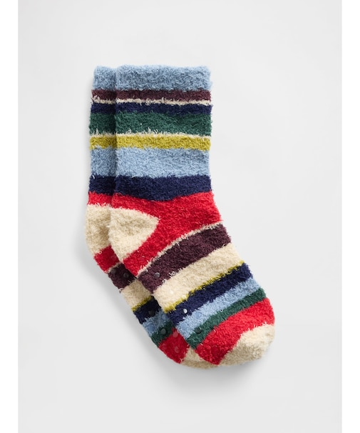 あったかストライプソックス (キッズ)