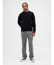 ウールブレンド リラックスフィット ストレート トラウザーパンツ