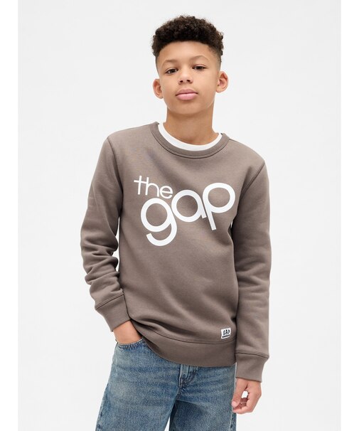 GAPロゴ スウェットシャツ (キッズ)