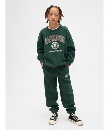 ヴィンテージソフト リラックスフィット Gapロゴ ジョガーパンツ (キッズ)