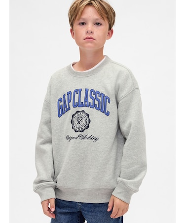 ヴィンテージソフト リラックスフィット GAPロゴスウェットシャツ (キッズ)