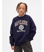 ヴィンテージソフト リラックスフィット GAPロゴスウェットシャツ (キッズ)