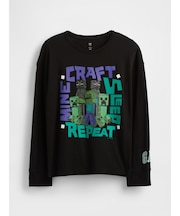 GapKids | マインクラフト グラフィックTシャツ