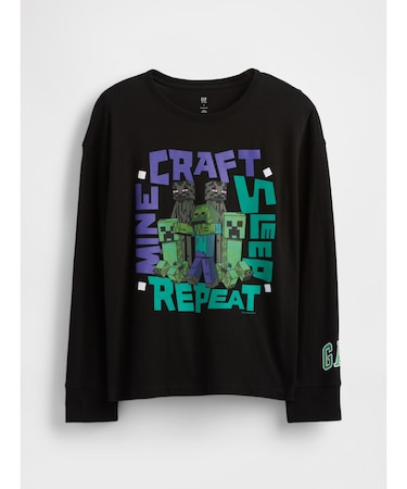 GapKids | マインクラフト グラフィックTシャツ