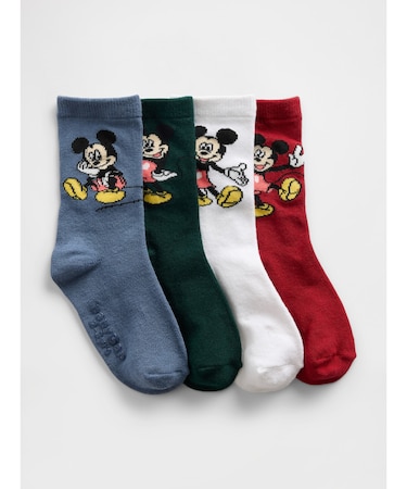 Gap × ディズニー クルーソックス 4足セット (幼児・ベビー)