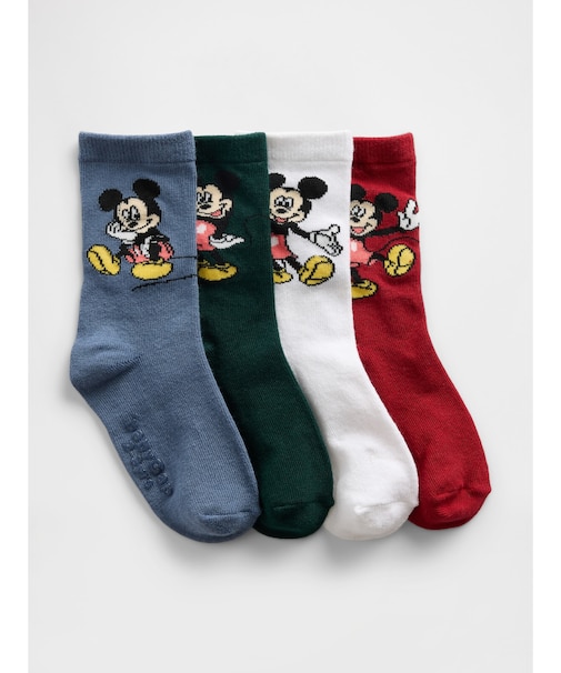 Gap × ディズニー クルーソックス 4足セット (幼児・ベビー)