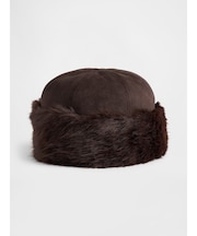 フェイクファー ハット