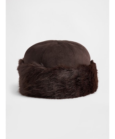 フェイクファー ハット