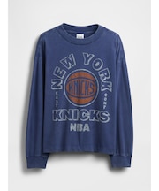 NBA ニューヨーク ニックス リラックスフィット グラフィックTシャツ (キッズ)