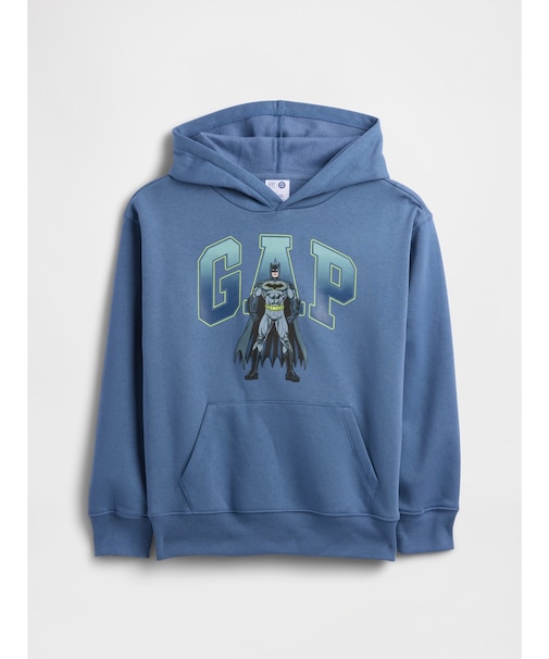 GapKids｜WB(TM)バットマン リラックスフィット GAPロゴパーカー