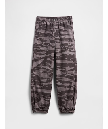 リサイクル ジャージー裏地付き プルオンパンツ (キッズ)