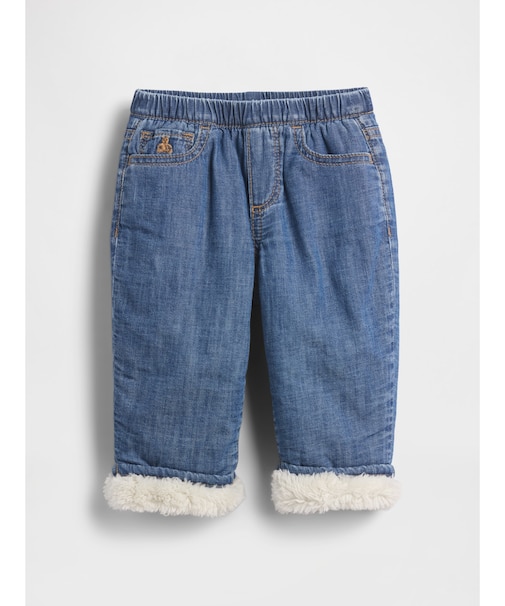 裏ボア プルオン バレルデニム (ベビー)