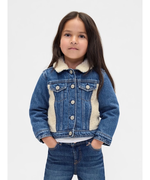 ボア アイコンデニムジャケット (幼児・ベビー)