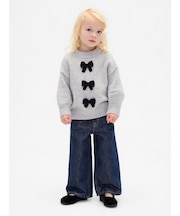 メタリック プルオン バギーデニム (幼児・ベビー)