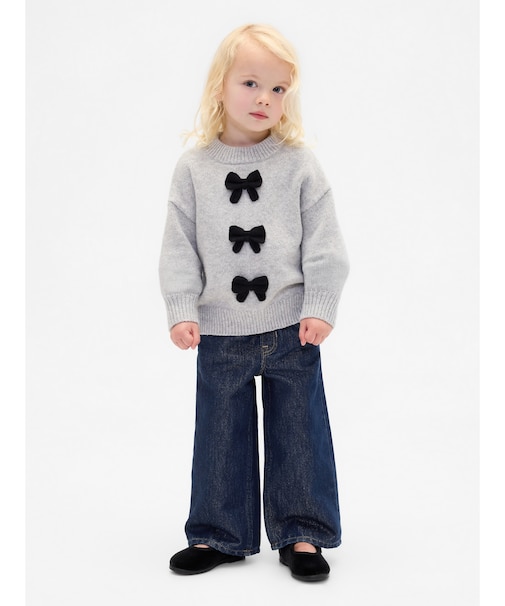 メタリック プルオン バギーデニム (幼児・ベビー)