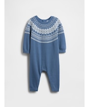 フェアアイル ニットカバーオール (ベビー)