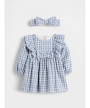 フランネル リボン ワンピース コーデセット (ベビー)