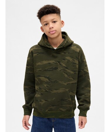 リラックスフィット カモフラージュ パーカー (キッズ)