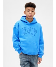 ヴィンテージソフト リラックスフィット GAPロゴパーカー (キッズ)