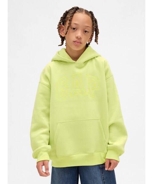 ヴィンテージソフト リラックスフィット GAPロゴパーカー (キッズ)