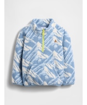 あったか 1/4ジップアップ プルオーバー (幼児・ベビー)