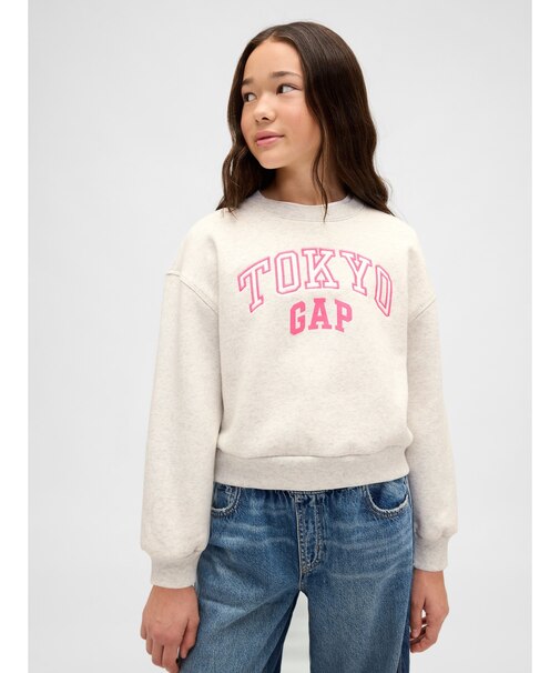 リラックスフィット GAPロゴ スウェットシャツ (キッズ)