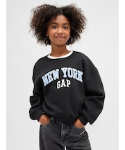 リラックスフィット GAPロゴ スウェットシャツ (キッズ)