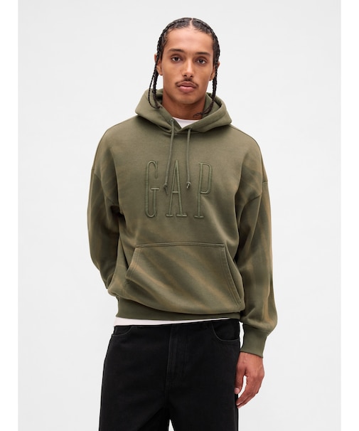 ヴィンテージソフト オーバーサイズ GAPロゴパーカー