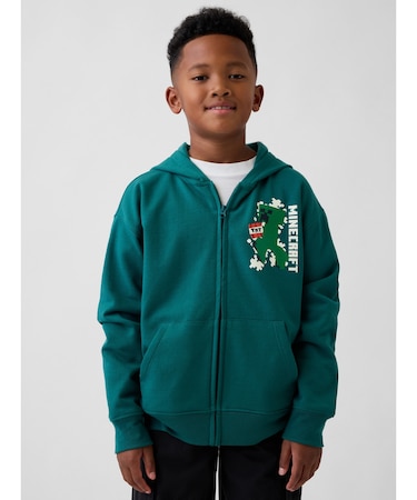 マインクラフト ジップアップパーカー