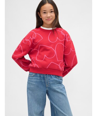 ヴィンテージソフト ドルマン スウェットシャツ (キッズ)