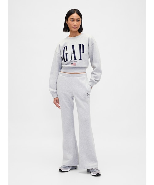 ヴィンテージソフト GAPロゴ フレア スウェットパンツ｜ギャップの通販