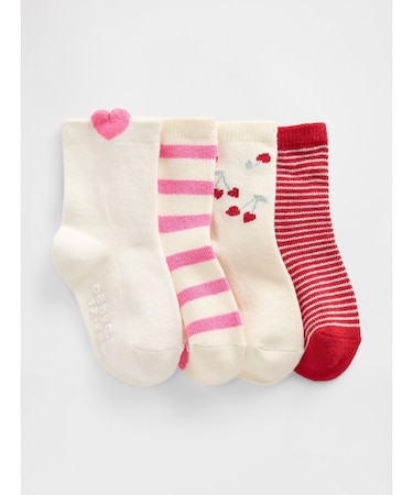 クルーソックス 4足セット (幼児・ベビー)