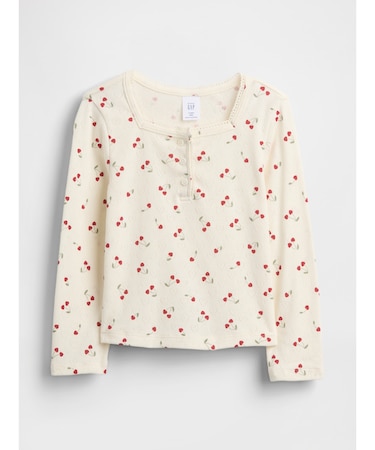 ポインテール ヘンリーネック トップス (幼児・ベビー)