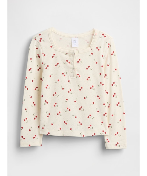 ポインテール ヘンリーネック トップス (幼児・ベビー)