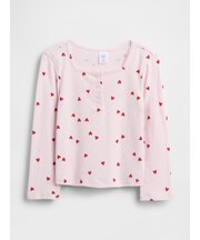 ポインテール ヘンリーネック トップス (幼児・ベビー)