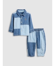 ツートーン デニム コーデセット (ベビー)