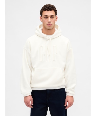 オーバーサイズ ポーラフリースGAPロゴパーカー