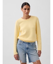 コットン100% ロールネックセーター