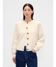 ふわもこ シェーカーステッチ カーディガン