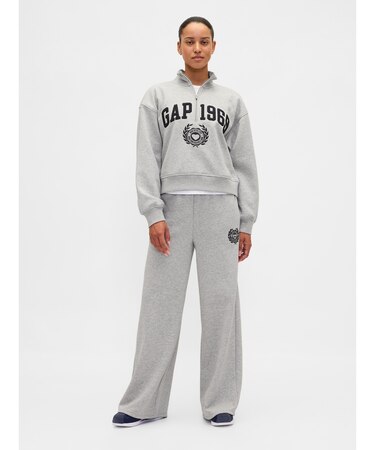 ハイライズ ヴィンテージソフト ハート Gapロゴ バギースウェットパンツ